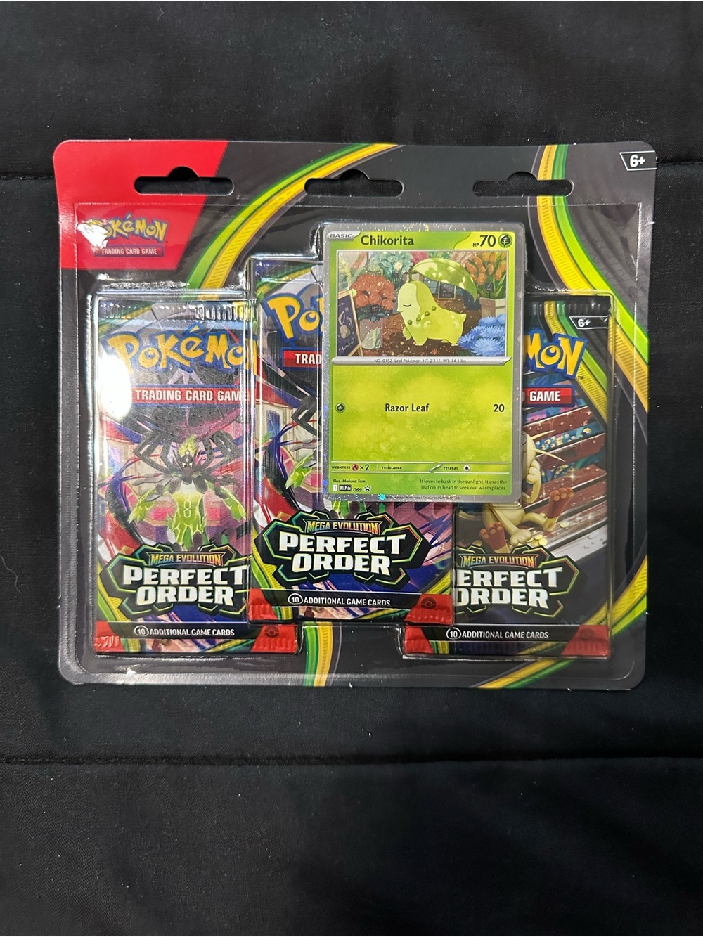 Pokémon Perfect Order 3 Pack Blister Brand New